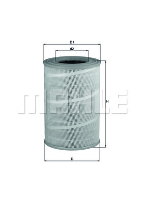 Filtru aer WG1216732 WILMINK GROUP