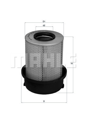 Filtru aer WG1216755 WILMINK GROUP