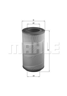 Filtru aer WG1215784 WILMINK GROUP