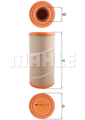 Filtru aer WG1215835 WILMINK GROUP
