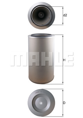 Filtru aer WG1215866 WILMINK GROUP