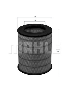 Filtru aer WG1215888 WILMINK GROUP