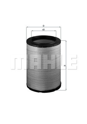 Filtru aer WG1215968 WILMINK GROUP
