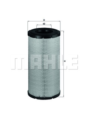 Filtru aer WG1378579 WILMINK GROUP