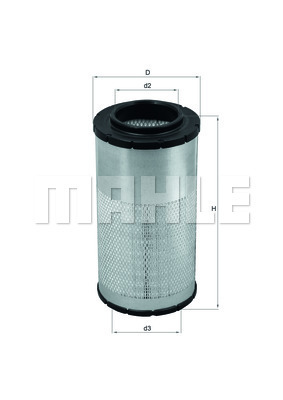 Filtru aer WG1216186 WILMINK GROUP
