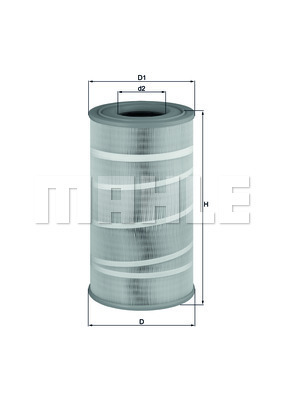 Filtru aer WG1216741 WILMINK GROUP