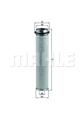 Filtru aer secundar WG1217004 WILMINK GROUP