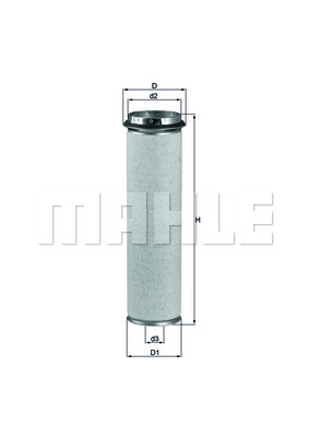 Filtru aer secundar WG1216997 WILMINK GROUP