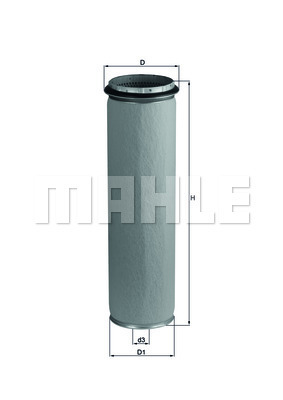 Filtru aer secundar WG1217001 WILMINK GROUP