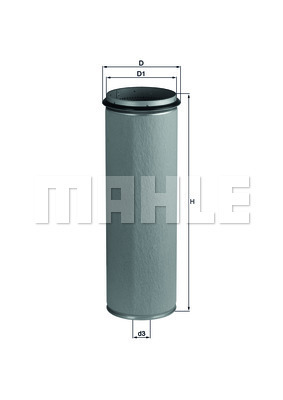 Filtru aer secundar WG1217002 WILMINK GROUP