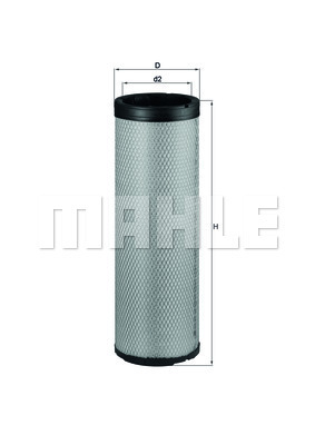 Filtru aer secundar WG1216977 WILMINK GROUP