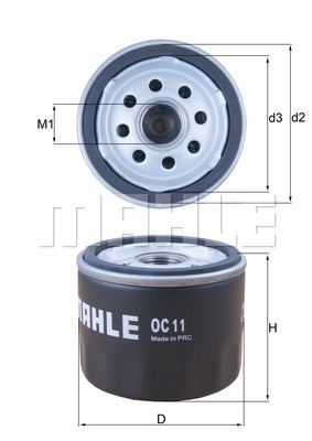 Filtru ulei WG1104010 WILMINK GROUP