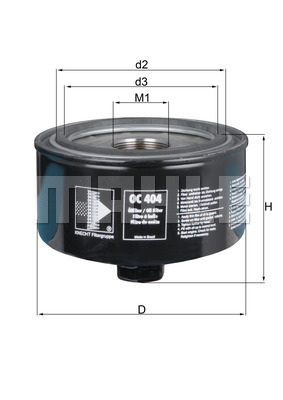 Filtru ulei WG1217142 WILMINK GROUP