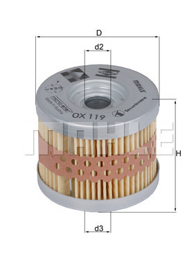 Filtru ulei WG1217263 WILMINK GROUP