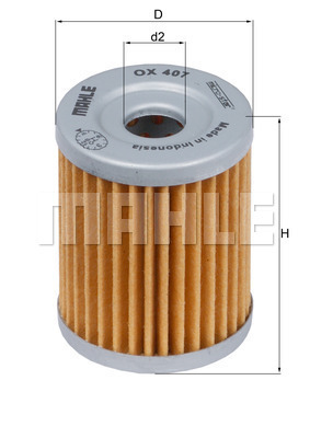 Filtru ulei WG1217403 WILMINK GROUP
