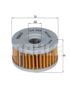Filtru ulei WG1217404 WILMINK GROUP