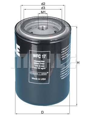 Filtru agent frigorific WG1218033 WILMINK GROUP