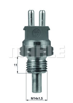 Senzor,temperatura lichid de racire WG1266026 WILMINK GROUP