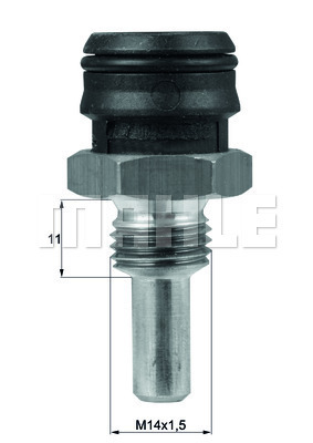 Senzor,temperatura lichid de racire WG1266028 WILMINK GROUP