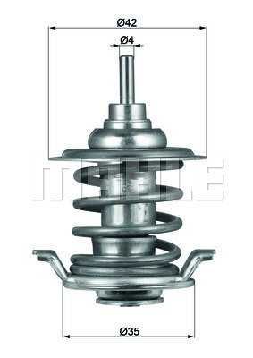 Termostat,lichid racire WG1262771 WILMINK GROUP