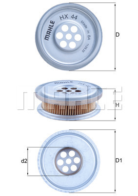 Filtru hidraulic, sistem directie WG1214719 WILMINK GROUP