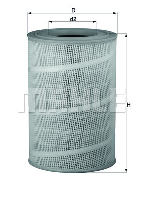Filtru aer WG1216733 WILMINK GROUP