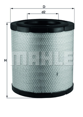 Filtru aer WG1216390 WILMINK GROUP