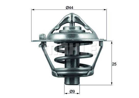 Termostat,lichid racire WG1217870 WILMINK GROUP