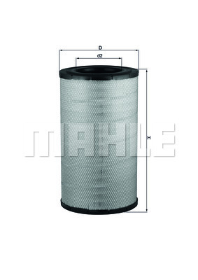 Filtru aer WG1216197 WILMINK GROUP