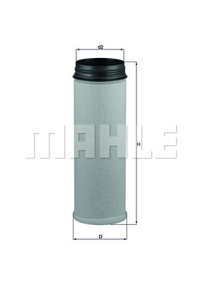 Filtru aer secundar WG1216988 WILMINK GROUP