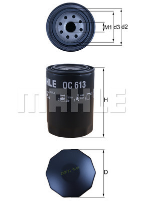 Filtru ulei WG1217212 WILMINK GROUP