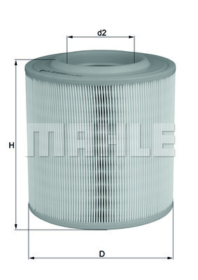 Filtru aer WG1216408 WILMINK GROUP