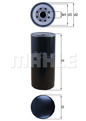 Filtru ulei WG1217080 WILMINK GROUP