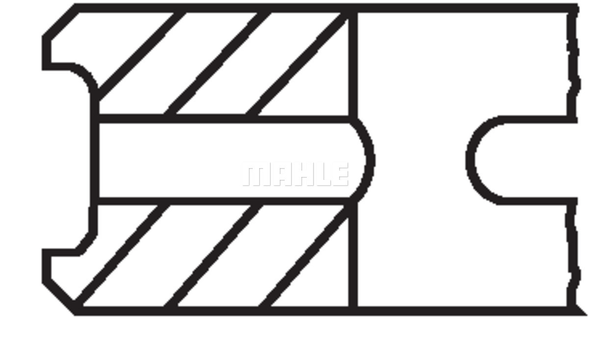 Set segmenti piston WG1213876 WILMINK GROUP