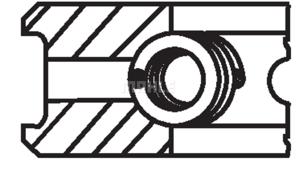 Set segmenti piston WG1201966 WILMINK GROUP