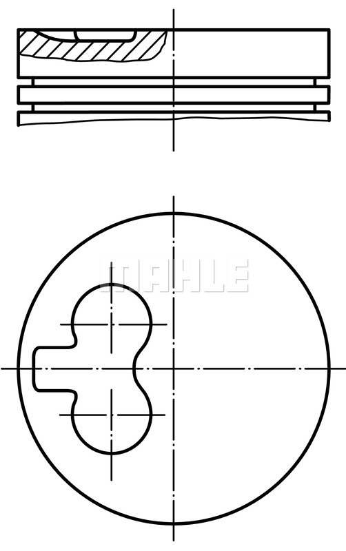 Piston WG1212484 WILMINK GROUP