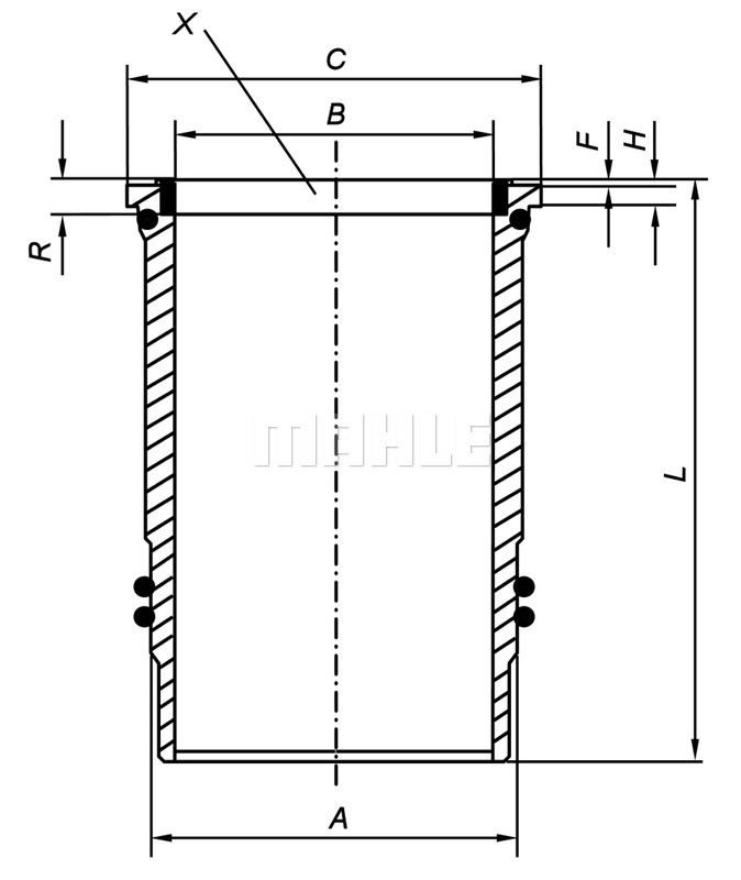 Camasa cilindru WG2179700 WILMINK GROUP