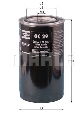 Filtru ulei WG1217109 WILMINK GROUP