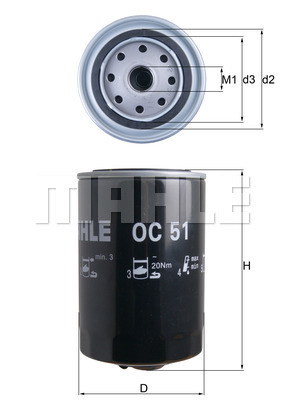 Filtru ulei WG1217179 WILMINK GROUP