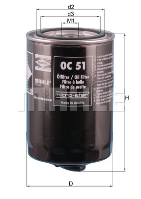 Filtru ulei WG1217180 WILMINK GROUP