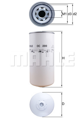 Filtru ulei WG1217108 WILMINK GROUP