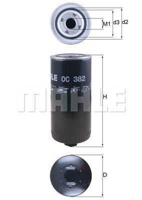 Filtru ulei WG1217138 WILMINK GROUP