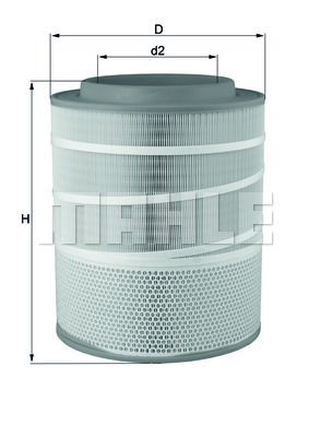 Filtru aer WG1216407 WILMINK GROUP