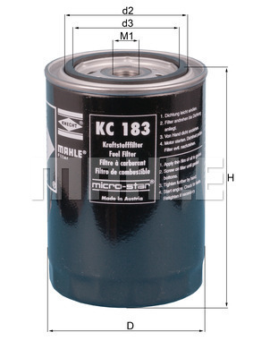 Filtru combustibil WG1214765 WILMINK GROUP