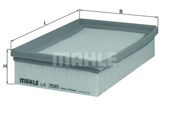 Filtru aer WG1216479 WILMINK GROUP