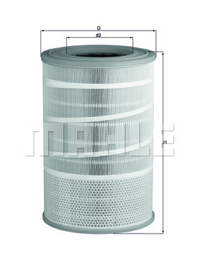 Filtru aer WG1216188 WILMINK GROUP
