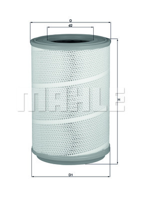 Filtru aer WG1216637 WILMINK GROUP