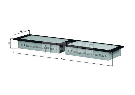 Filtru, aer habitaclu WG1215304 WILMINK GROUP