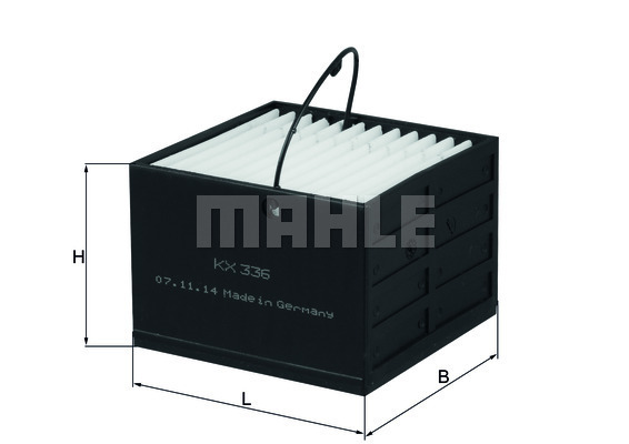 Filtru combustibil WG1215192 WILMINK GROUP