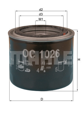 Filtru ulei WG1217011 WILMINK GROUP